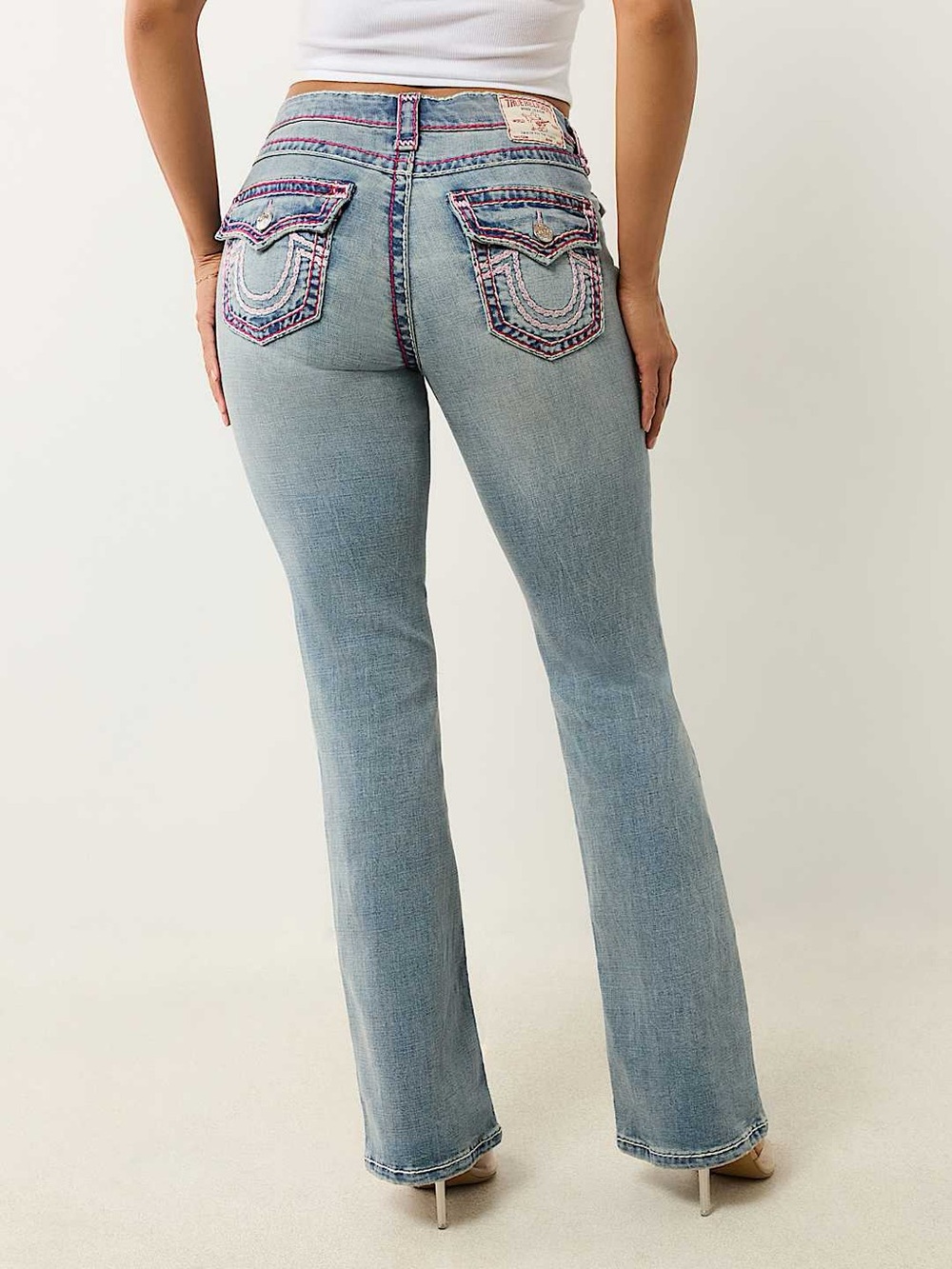 True Religion Becca Mid Rise Super T Bootcut Jean Women’s Size 25